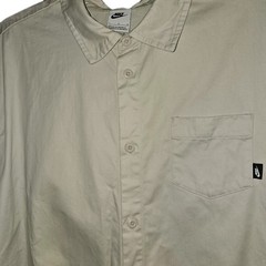 Nike Sportswear NSW Trend Overshirt Phantom Shirt Beige – Size L