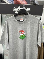 Supreme Tee Grinch Grey