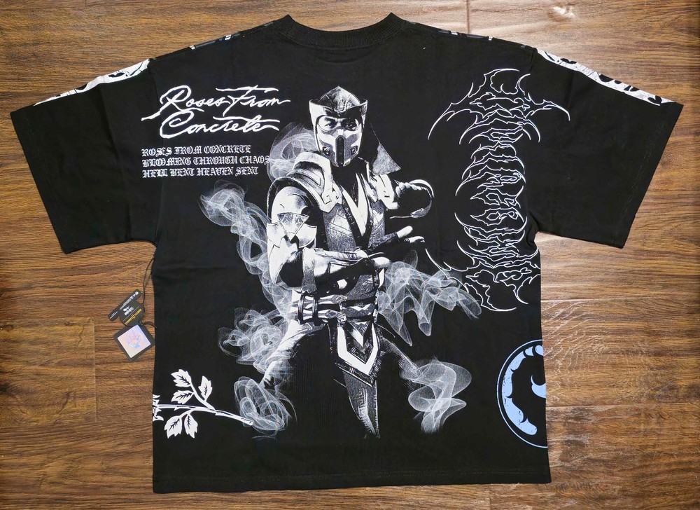 CIVIL REGIME x MORTAL KOMBAT SUB-ZERO 199X SIDE BY SIDE TEE Medium | Large | M L