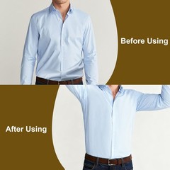 2Pcs Mens Shirt Stays Adjustable Elastic Shirts Tucker Shirt Garter Non-Slip USA