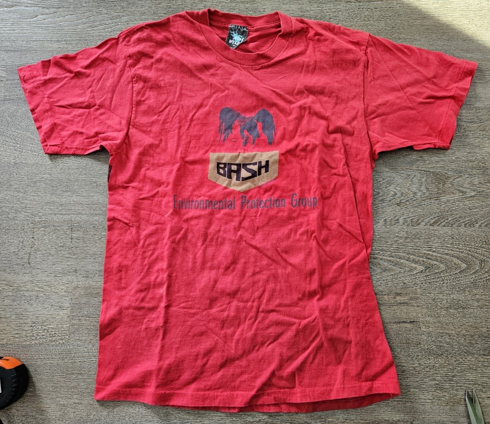 BASH Environmental Protection Group T-Shirt XL Boll Weevil 1987 Bad Ass Skate