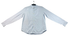 Gap Button Down Shirt Mens Size Small Blue Long Sleeve Stretch Chest Pocket