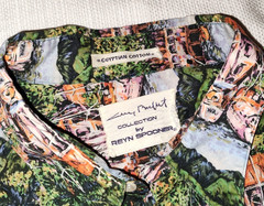 NICE VTG Reyn Spooner Guy Buffet Egyptian Cotton Hawaiian Camp Shirt Large?