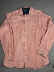 Bob Timberlake Medium Button Down Shirt Heavy Cotton Blend Casual Workwear