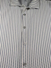 Jason Wu Waffle Knit Button Down Polo Shirt Men’s Size Med.