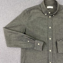 Everlane Gray Chambray Button Down Shirt Size Small Men’s 100% Cotton Slim Fit