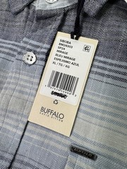 Buffalo David Bitton Men’s XL Button Shirt NWT Blue Mirage Outdoor Classic