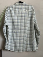 UNTUCKit Pendleton WF Performance Shirt Men’s XXL Slim Blue Yellow Plaid