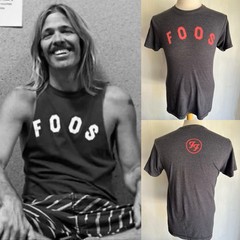 FOO FIGHTERS (2013) Official as worn by TAYLOR HAWKINS “FOOS” T-Shirt Size Small