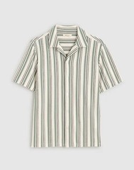 Madewell The Camp Shirt in Seaport Terry Frosted Cypress Size L NWD $98 OA074
