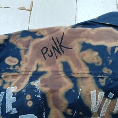 VIVIENNE WESTWOOD SHIRT Size L – CUSTOMISED Hand PRINTED by Paul McNeil STUNNING