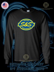 S&S Cycle Proven Performance Logo Men’s T-Shirt American Long Sleeve T-Shirt