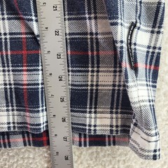 Structure Shirt Mens Large Blue Plaid Polo Pullover Short Sleeve Cotton