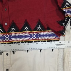 Pendleton Woolen Mills Button Up Shirt Aztec Southwest 100% Cotton Men’s Size L
