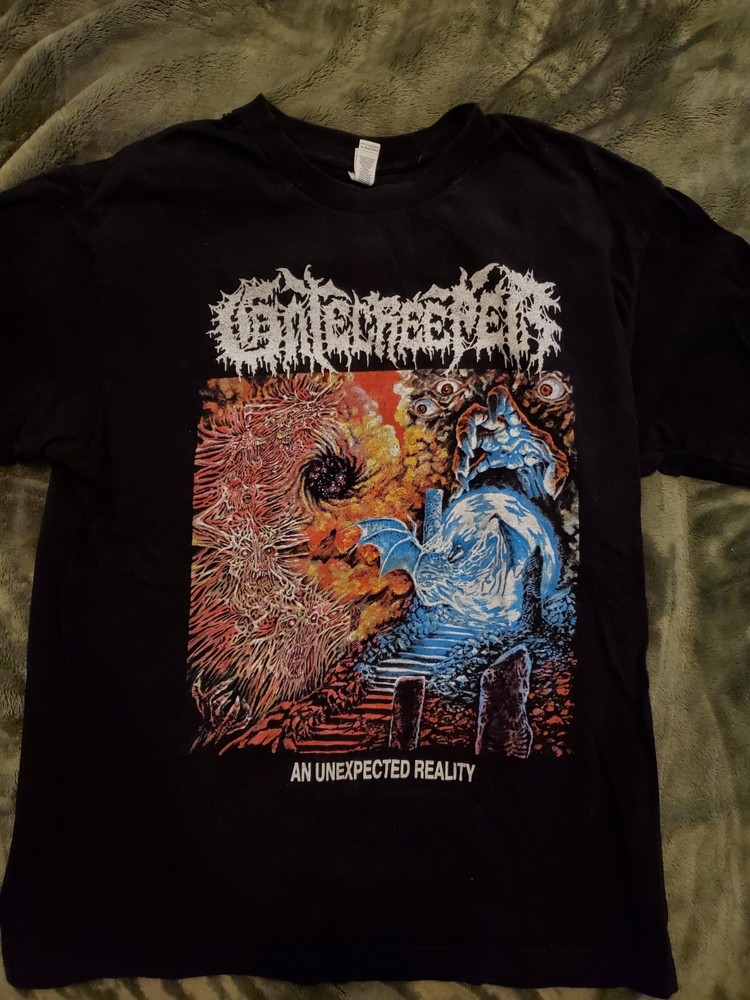 Gatecreeper An Unexpected Reality closed casket Death Metal shirt M