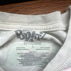 Bratz Authentic Edition 2001 Double-Sided Graphic Print White Tee Men’s L