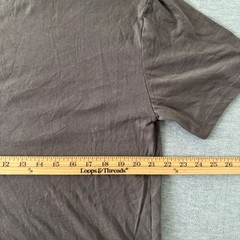 Live Outside the Limits Men 99 Problems Freedom American Flag Graphic Tee Gray M