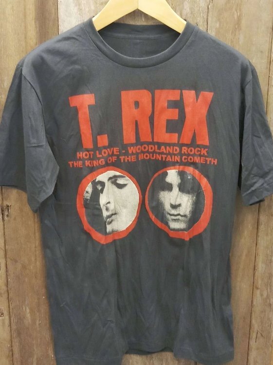 T. REX single stitched greyish slightly distressed T Shirt.