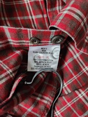 Woolrich Ruby Country Plaid Button Down Shirt Mens XL 100% Cotton Classic Casual