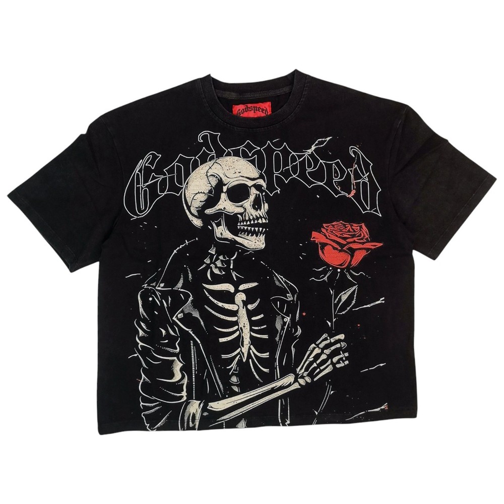 Godspeed Valentine T-Shirt Black