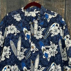 Tturf Vintage Hawaiian Shirt Mens XL Floral Tropical Surfboards Short Sleeve US