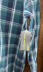 NWT John Bartlett Long Sleeve Button Down Shirt Plaid Men’s Size L NEW $49.50