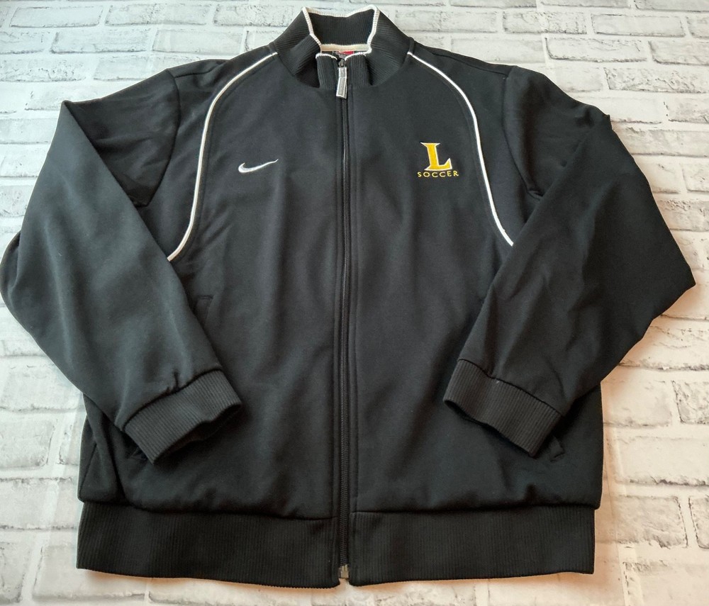 Lipscomb Bisons Soccer Black Jacket Men’s Size L G G NWOT