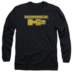 Hummer H2 Block Logo Men’s Long Sleeve T-Shirt S-3XL Officially Licensed Tee
