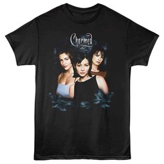 Charmed – Smoke Sisters – American Classics – Black Adult Short Sleeve T-Shirt