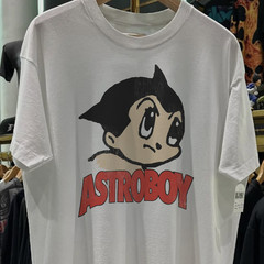 90S Astro Boy Aged T-Shirt White M