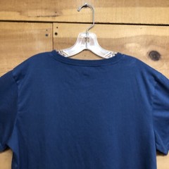 FRYE Regular Basic Casual Fit Short Sleeve T-Shirt Mens Size Large Steel Blue