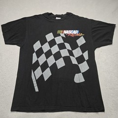 Vtg 1996 NASCAR RACING Promo TShirt XL PlayStation Mac PC Game Single Stitch