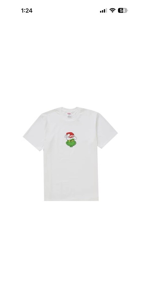 Supreme Grinch Tee Fw24