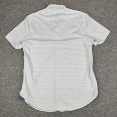 CON.STRUCT 4 Way Stretch Button Down Shirt Geometric Slim Fit Mens Small S