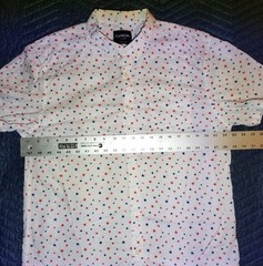 Men’s 4th of July Red White & Blue Short Sleeve Shirt size XL America’s 250th
