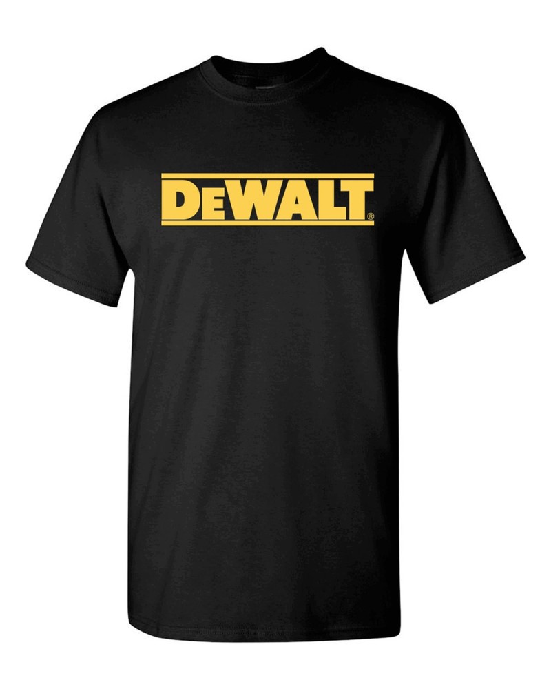 DeWalt Construction Tools Graphic Tee Mens Vintage Contractor Funny T-Shirt