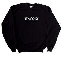 Ethiopia text Sweatshirt