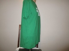 LET THE SHENANIGANS BEGIN ST PATRICKS Green T Shirt Large (42-44) FREE SHIPPING
