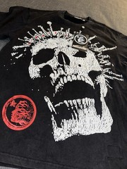 Hellstar Crowned Skull Graphic Tee Black Size Medium New With Tags