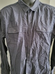 MARC ANTHONY SLIM FIT LONG SLEEVE BUTTON SHIRT – Men’s Large L Black