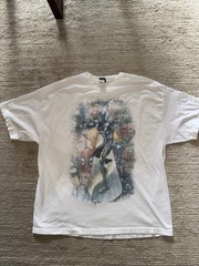 Mad Engine Marvel Silver Surfer Character Tshirt Short Sleeve XXL Vintage Y2K
