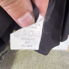 Arrow Wrinkle Free Black Solid Poplin Dress Shirt 16 34/35 Point Collar LS