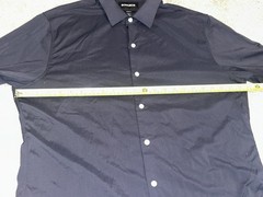 Bonobos Tech Button Down Shirt Men Large Black Performance Athletic Fit L