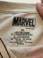 New Deadpool Marvel Mega All Over Print AOP 2011 Mad Engine Comics T Shirt Sz XL