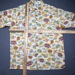 Disneyland California Adventure Shirt Men’s Medium Opening Team W/ 2001 Pin Crew