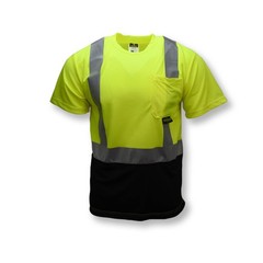 ST11B High Visibility Class 2 Reflective Traffic Road Work Construction T Shirt