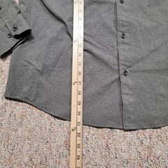 Marmot Button Up Shirt Mens XL Gray Long Sleeve Hiking Outdoor Travel Vented