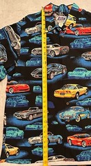 Vintage Reyn Spooner Sports Art Of Eddy Y Corvette Classic Cars Rayon Mens XL