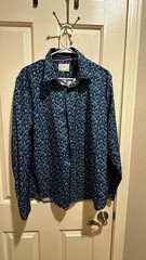 Con.struct Slim Fit Floral Button Down Shirt