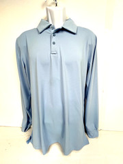 NEW Askdeer Men’s Blue Medium Polo Golf Shirt UPF 50+ Quick Dry Golf Lightweight